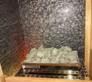Knorr - Saunawandverkleidung Granit Matrix gebürstet